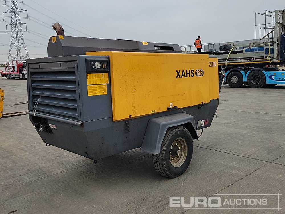 2014 Atlas Copco XAHS186 - Air compressor: picture 5 2014 Atlas Copco XAHS186 - Air compressor: picture 5
