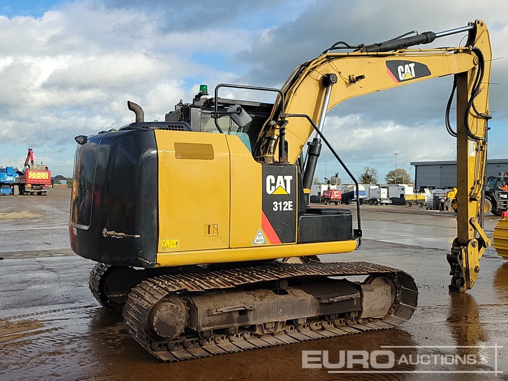 2014 CAT 312E - Crawler excavator: picture 5 2014 CAT 312E - Crawler excavator: picture 5