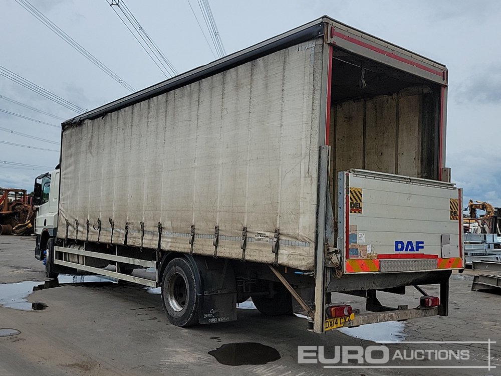2014 DAF CF65.220 - Curtainsider truck: picture 3 2014 DAF CF65.220 - Curtainsider truck: picture 3