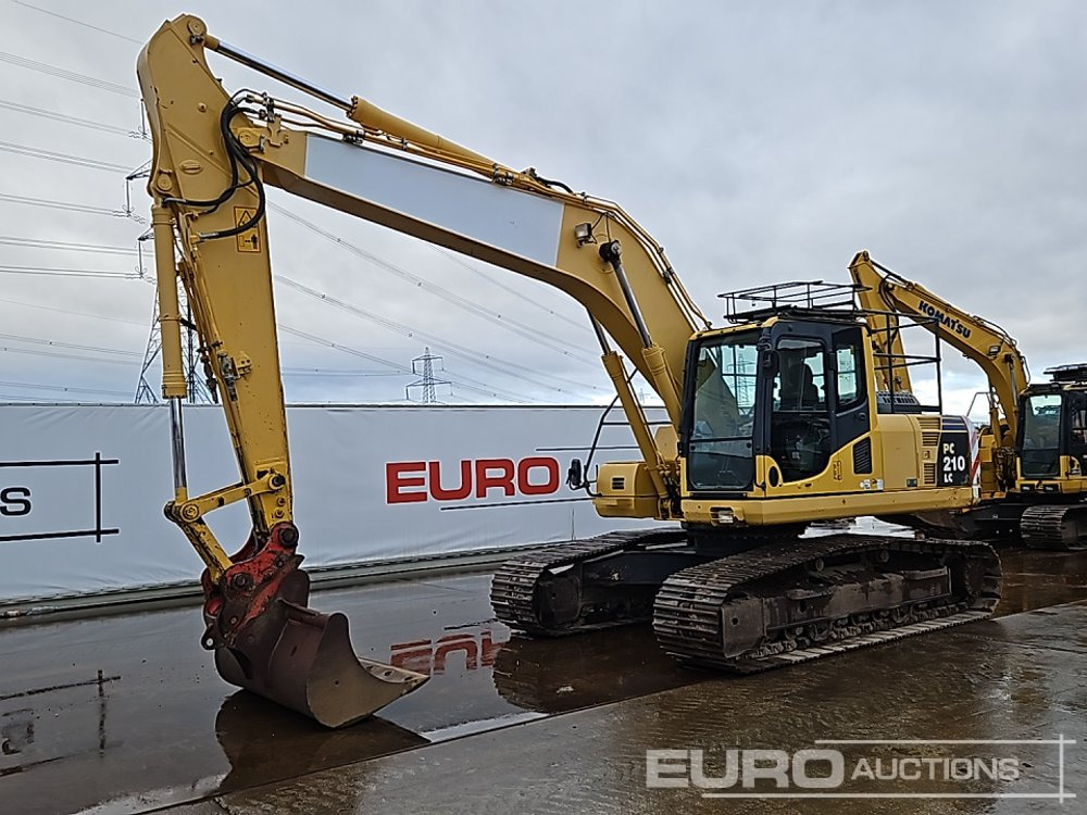 2014 Komatsu PC210LC-8 - Crawler excavator: picture 1 2014 Komatsu PC210LC-8 - Crawler excavator: picture 1