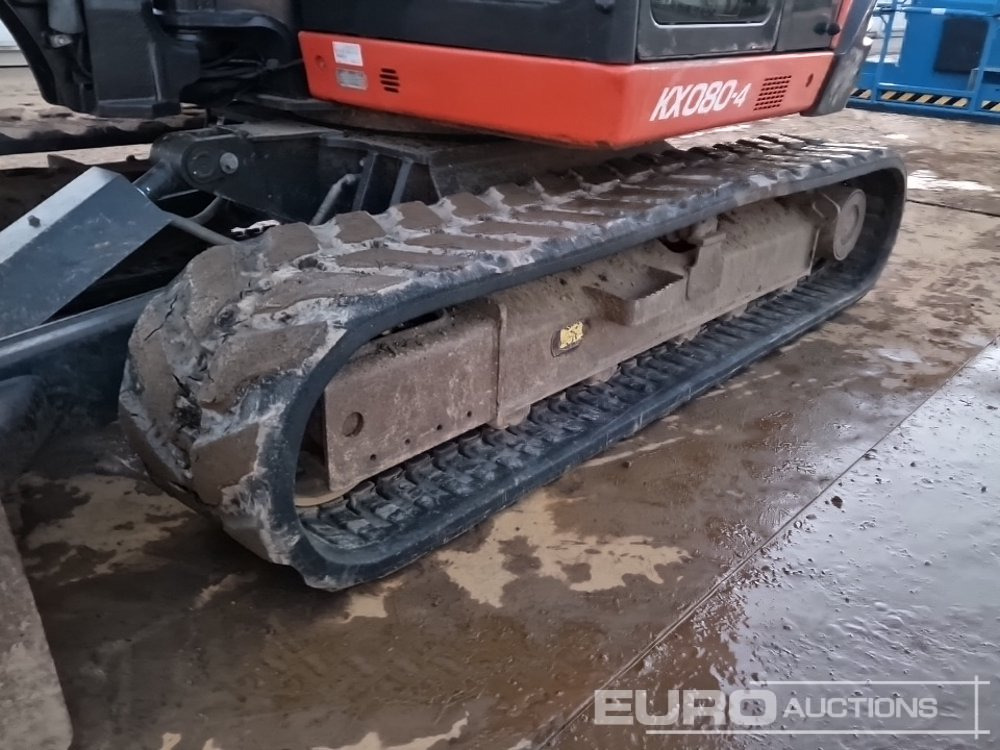 Mini excavator 2014 Kubota KX080-4: picture 9 Mini excavator 2014 Kubota KX080-4: picture 9