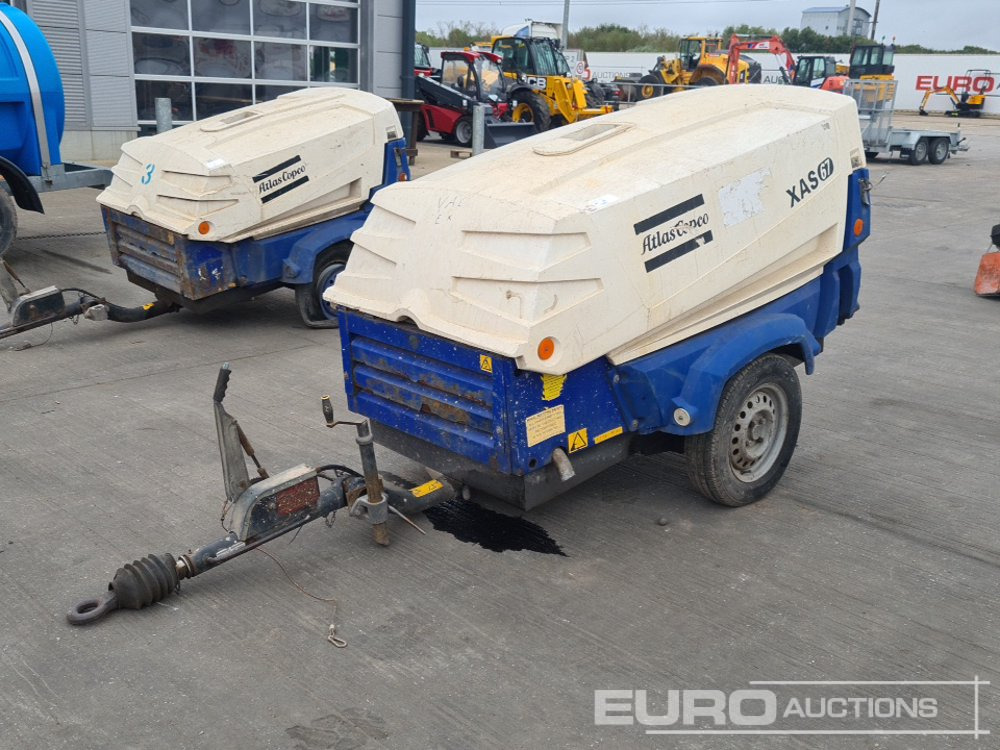 2015 Atlas Copco XAS67KD - Air compressor: picture 1 2015 Atlas Copco XAS67KD - Air compressor: picture 1