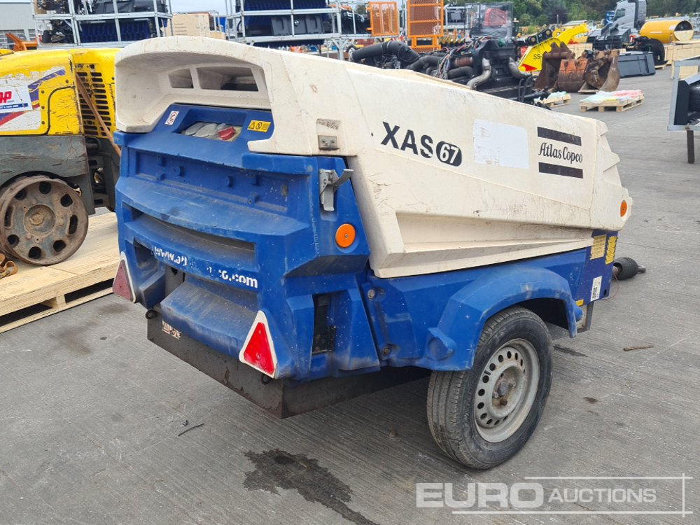 2015 Atlas Copco XAS67KD - Air compressor: picture 5 2015 Atlas Copco XAS67KD - Air compressor: picture 5