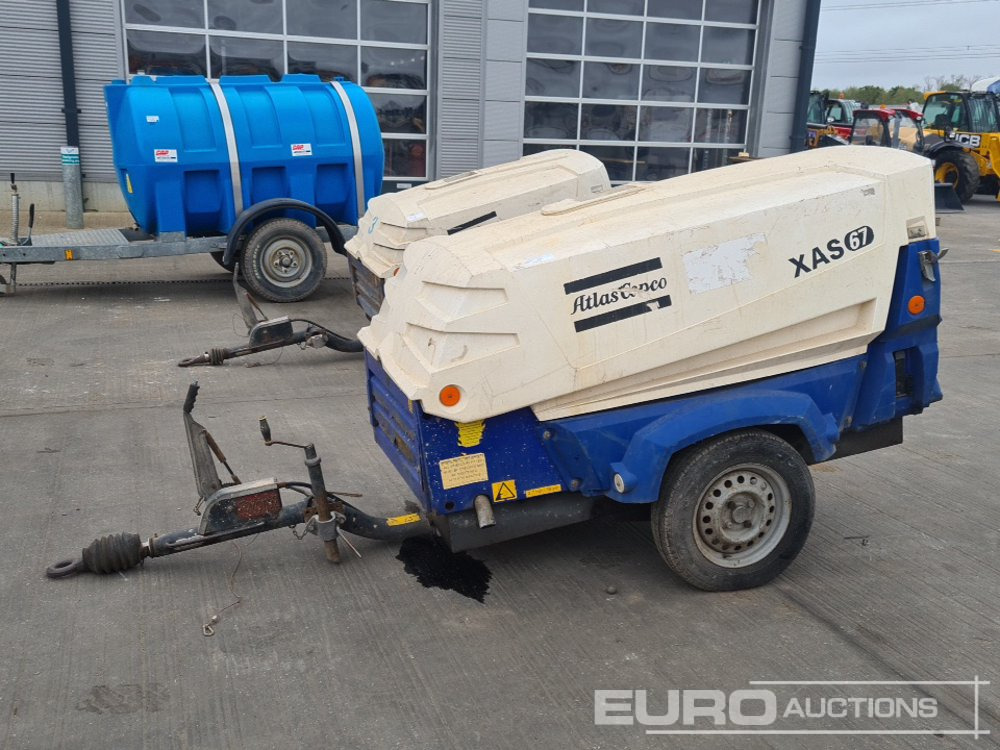 2015 Atlas Copco XAS67KD - Air compressor: picture 2 2015 Atlas Copco XAS67KD - Air compressor: picture 2