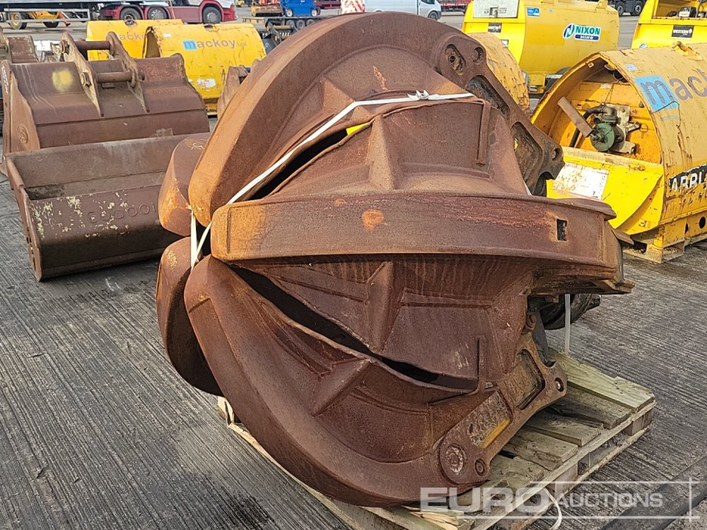 2015 CAT Hydraulic Rotating 5 Tyne Scrap Grab to suit Material Handler - Bucket: picture 1 2015 CAT Hydraulic Rotating 5 Tyne Scrap Grab to suit Material Handler - Bucket: picture 1