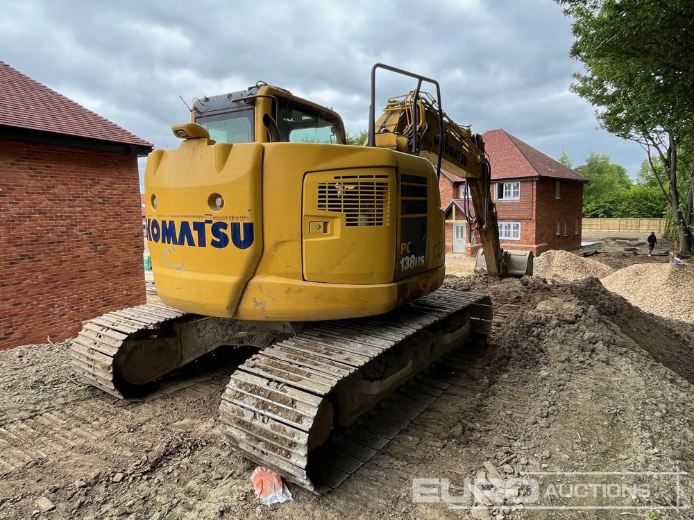 2015 Komatsu PC138US-10 - Crawler excavator: picture 3 2015 Komatsu PC138US-10 - Crawler excavator: picture 3