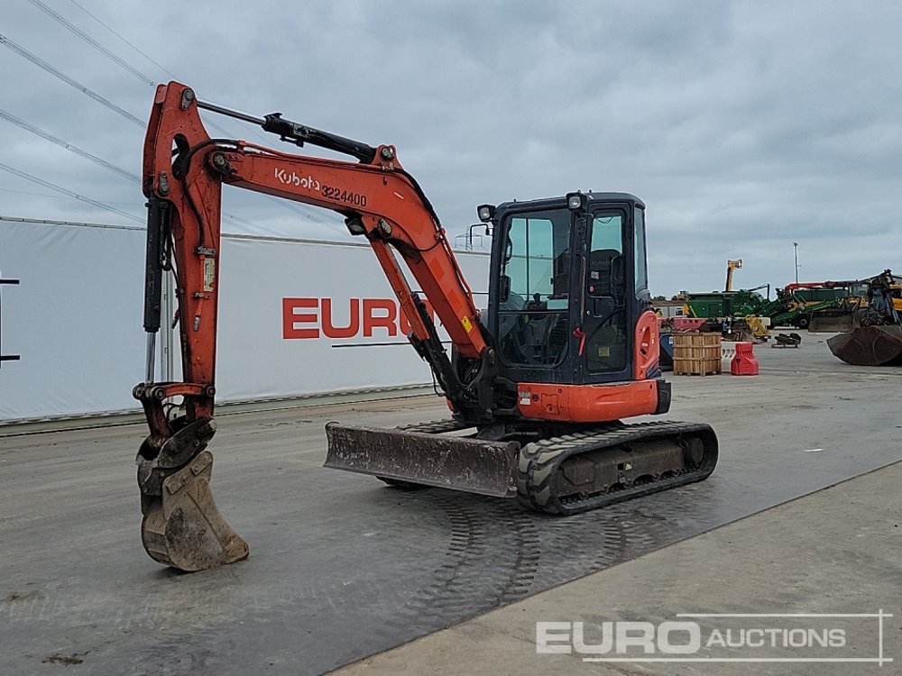 2015 Kubota U55-4 - Mini excavator: picture 1 2015 Kubota U55-4 - Mini excavator: picture 1