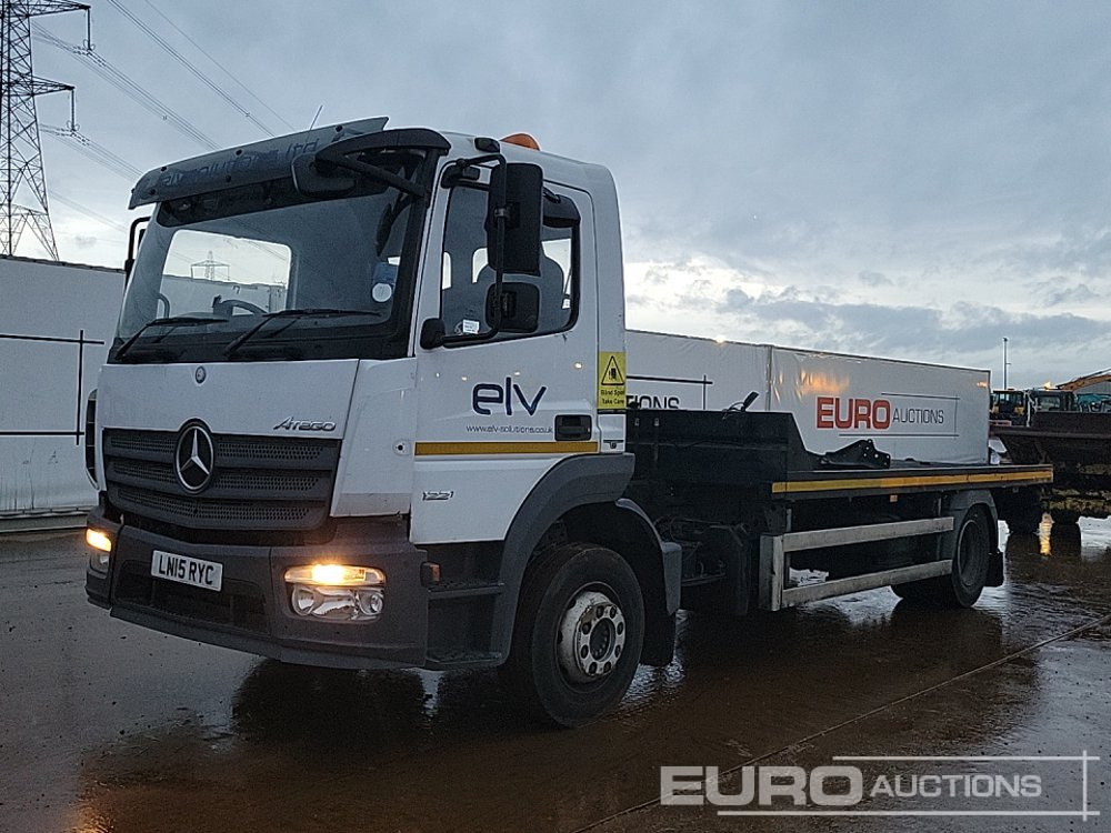 2015 Mercedes Atego 1221 - Dropside/ Flatbed truck: picture 1 2015 Mercedes Atego 1221 - Dropside/ Flatbed truck: picture 1