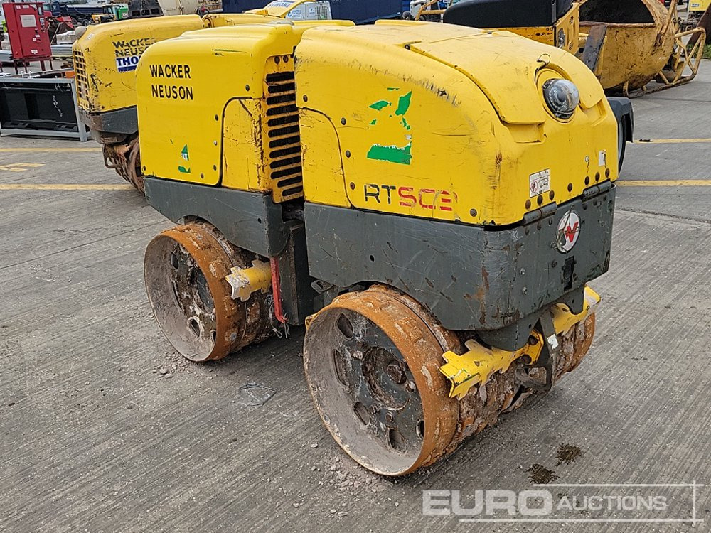 2015 Wacker Neuson Radio Controlled Double Drum Vibrating Padfoot Trench Roller - Asphalt machine: picture 3 2015 Wacker Neuson Radio Controlled Double Drum Vibrating Padfoot Trench Roller - Asphalt machine: picture 3
