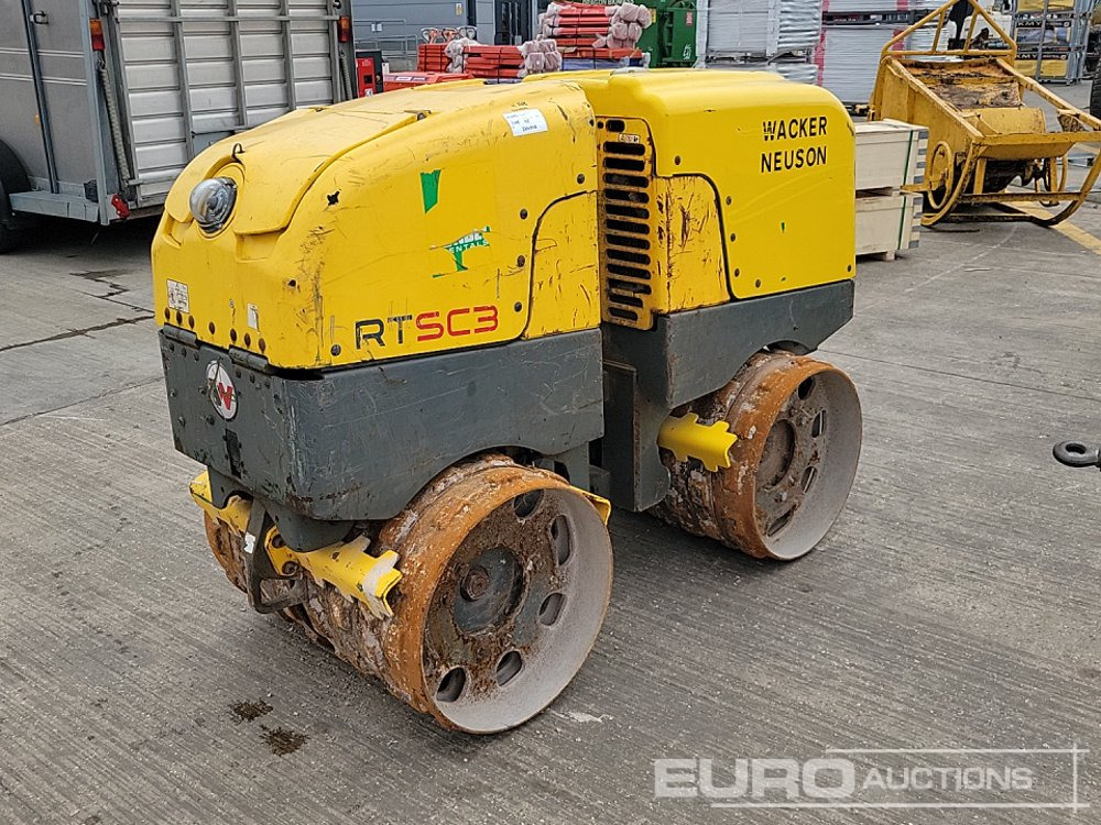 2015 Wacker Neuson Radio Controlled Double Drum Vibrating Padfoot Trench Roller - Asphalt machine: picture 5 2015 Wacker Neuson Radio Controlled Double Drum Vibrating Padfoot Trench Roller - Asphalt machine: picture 5