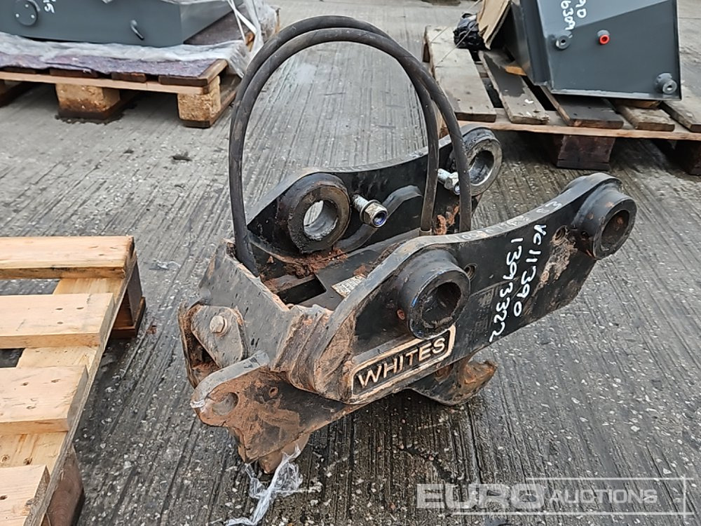 2015 Whites Hydraulic Double Lock QH 55mm Pin to suit 8-10 Ton Excavator - Quick coupler: picture 1 2015 Whites Hydraulic Double Lock QH 55mm Pin to suit 8-10 Ton Excavator - Quick coupler: picture 1