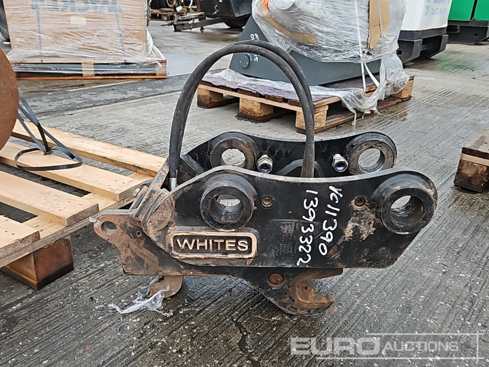 2015 Whites Hydraulic Double Lock QH 55mm Pin to suit 8-10 Ton Excavator - Quick coupler: picture 2 2015 Whites Hydraulic Double Lock QH 55mm Pin to suit 8-10 Ton Excavator - Quick coupler: picture 2