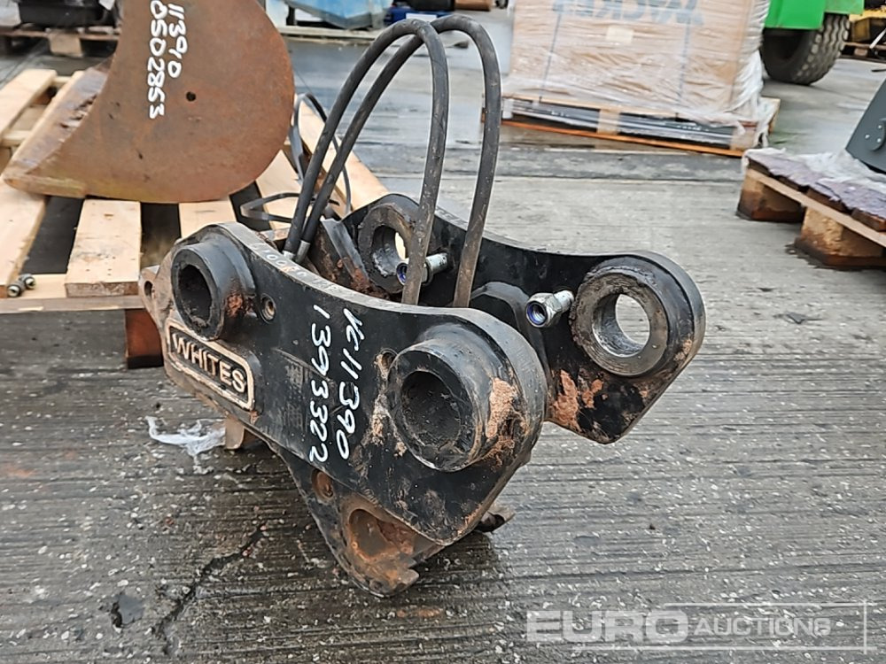 2015 Whites Hydraulic Double Lock QH 55mm Pin to suit 8-10 Ton Excavator - Quick coupler: picture 3 2015 Whites Hydraulic Double Lock QH 55mm Pin to suit 8-10 Ton Excavator - Quick coupler: picture 3