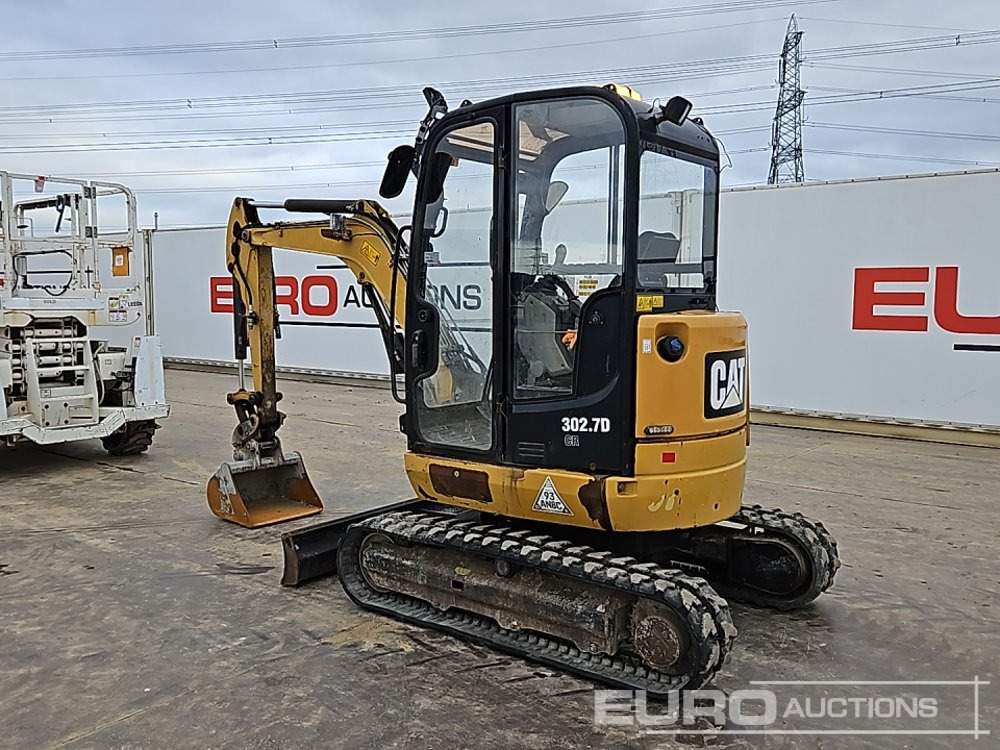 2016 CAT 302.7DCR - Mini excavator: picture 3 2016 CAT 302.7DCR - Mini excavator: picture 3