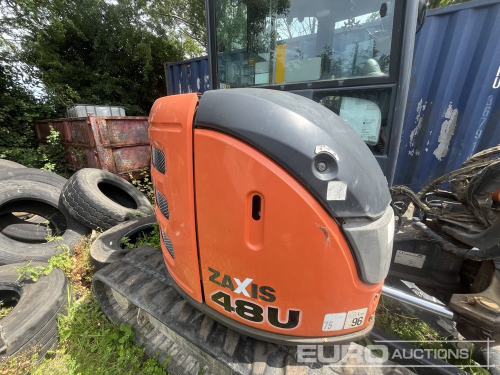 2016 Hitachi ZX48U-5A - Mini excavator: picture 4 2016 Hitachi ZX48U-5A - Mini excavator: picture 4