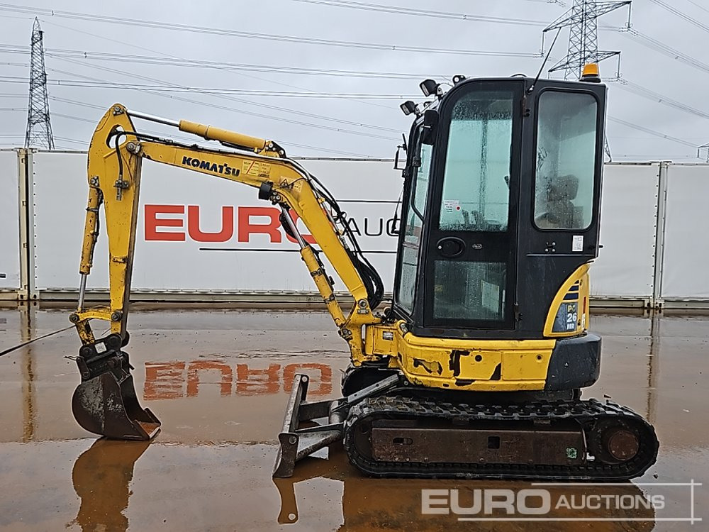 2016 Komatsu PC26MR-3 - Mini excavator: picture 2 2016 Komatsu PC26MR-3 - Mini excavator: picture 2