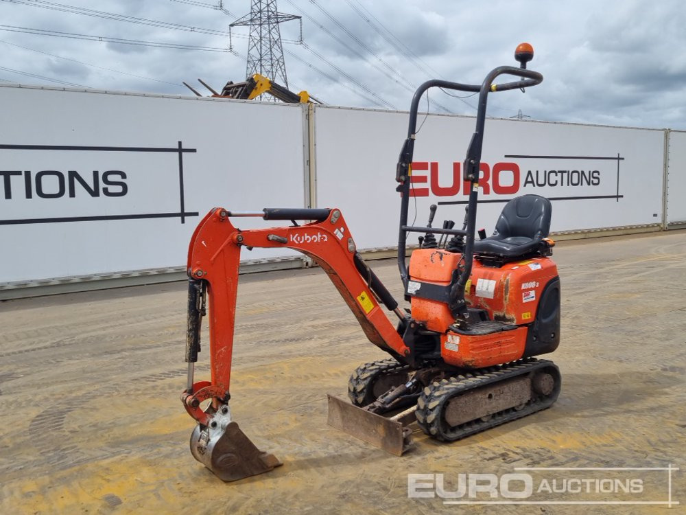 2016 Kubota K008-3 - Mini excavator: picture 1 2016 Kubota K008-3 - Mini excavator: picture 1