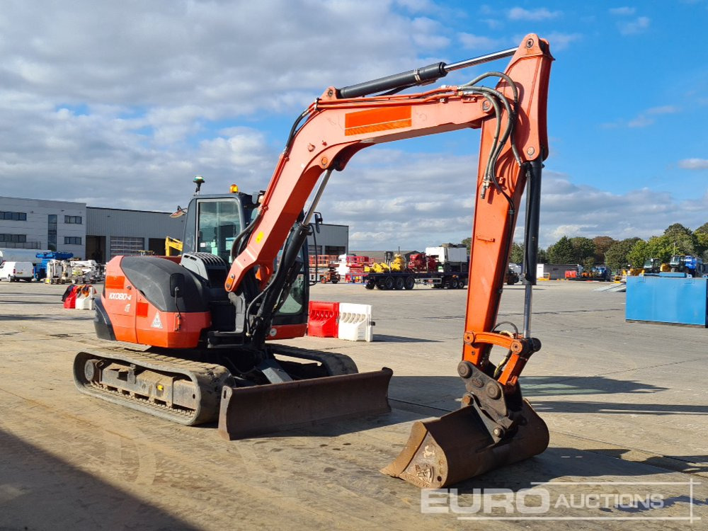Mini excavator 2016 Kubota KX080-4: picture 7