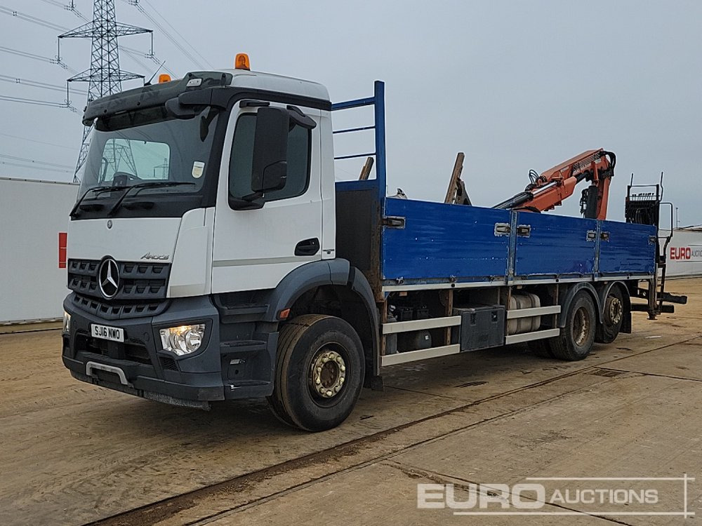 2016 Mercedes Arocs - Dropside/ Flatbed truck: picture 1 2016 Mercedes Arocs - Dropside/ Flatbed truck: picture 1