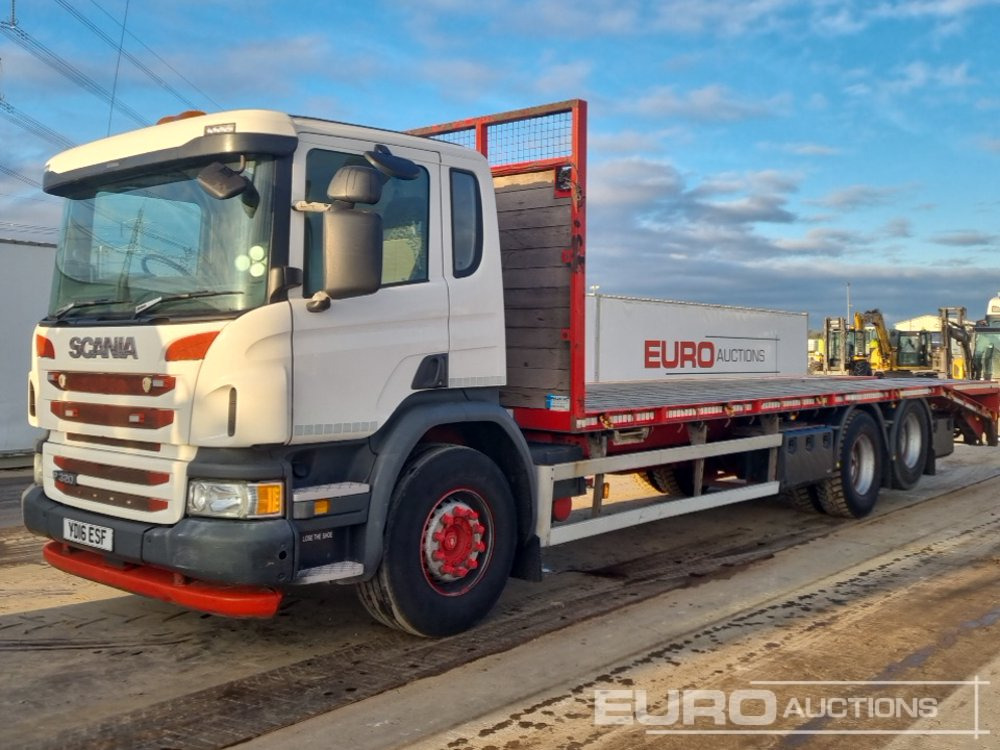 2016 Scania P320 - Dropside/ Flatbed truck: picture 1 2016 Scania P320 - Dropside/ Flatbed truck: picture 1