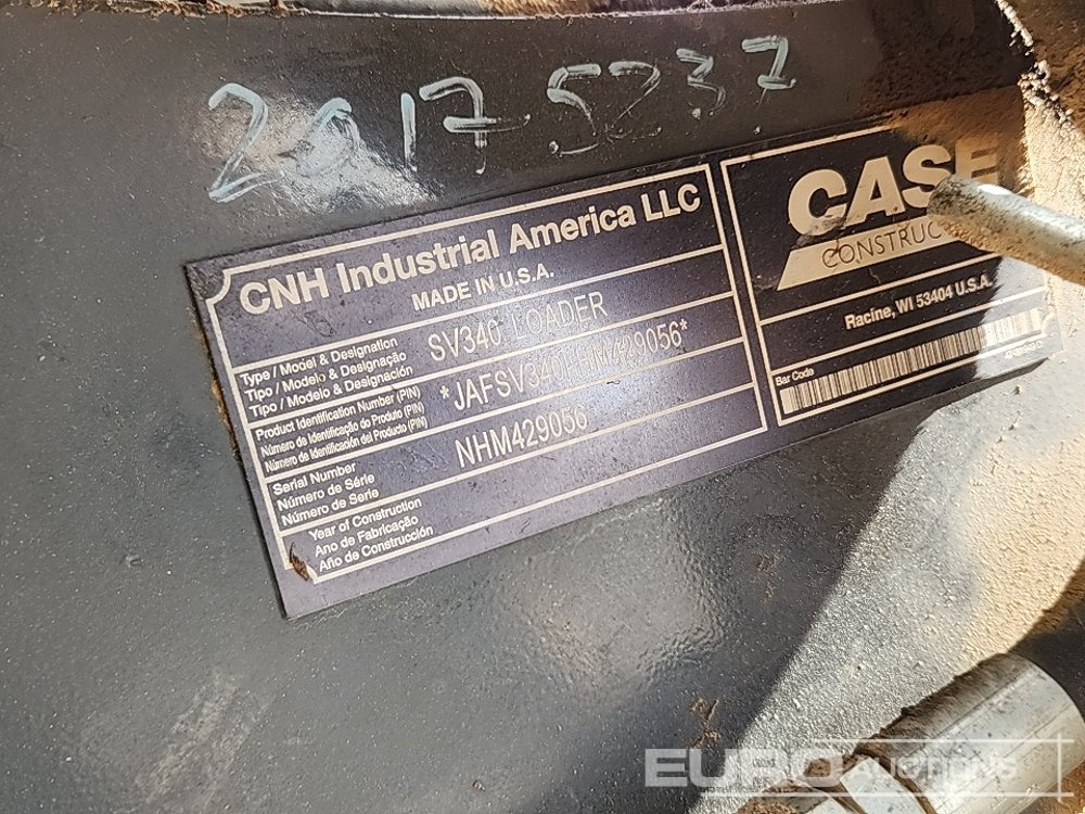 Skid steer loader 2017 Case SV340: picture 36