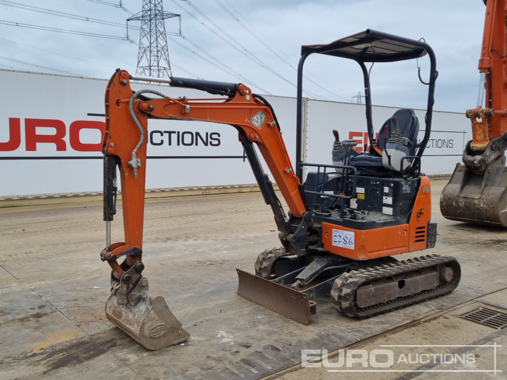 2017 Hitachi ZX19U-5A - Mini excavator: picture 1 2017 Hitachi ZX19U-5A - Mini excavator: picture 1