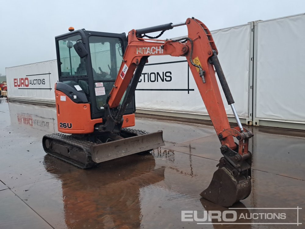Mini excavator 2017 Hitachi ZX26U-5A CR: picture 7