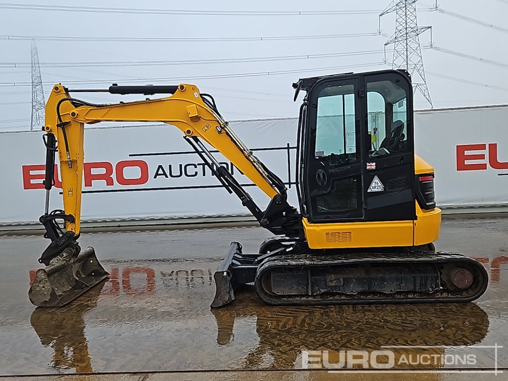 2017 JCB 55Z-1 - Mini excavator: picture 2 2017 JCB 55Z-1 - Mini excavator: picture 2