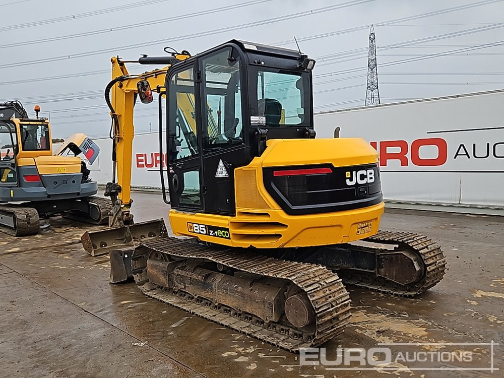 2017 JCB 85Z-1 - Mini excavator: picture 3 2017 JCB 85Z-1 - Mini excavator: picture 3
