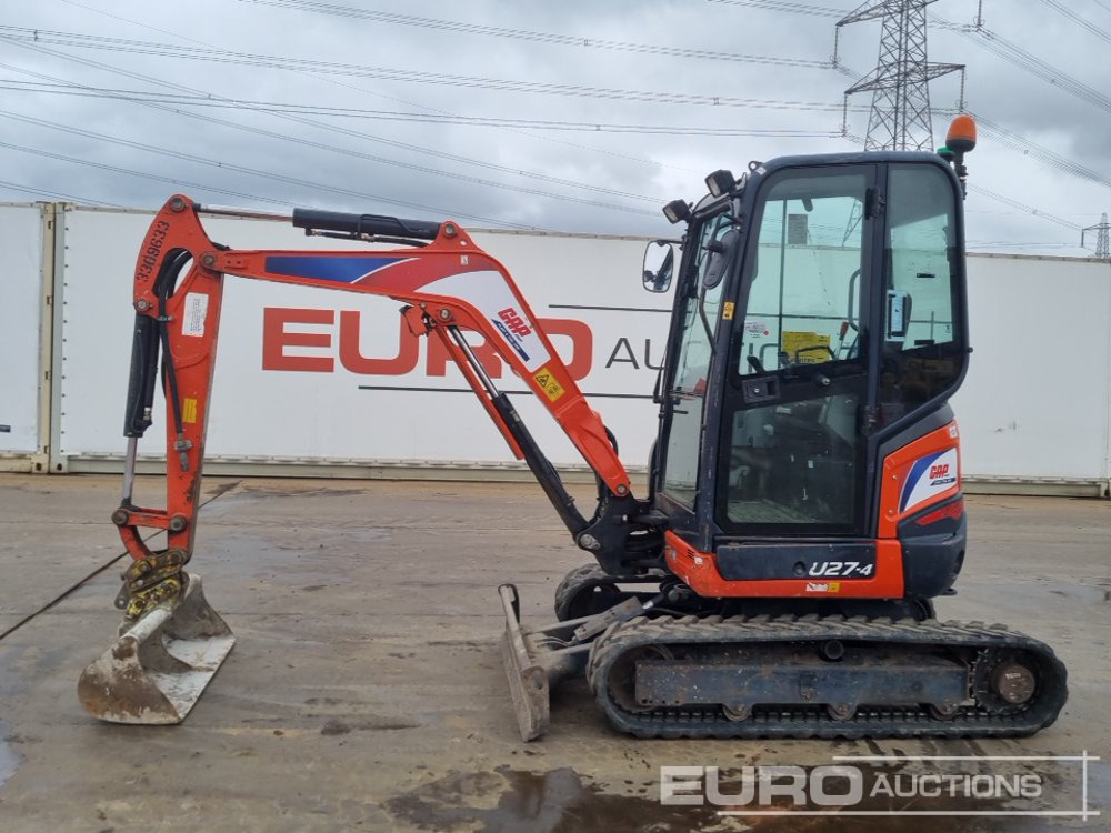 2017 Kubota KX016-4 - Mini excavator: picture 2 2017 Kubota KX016-4 - Mini excavator: picture 2