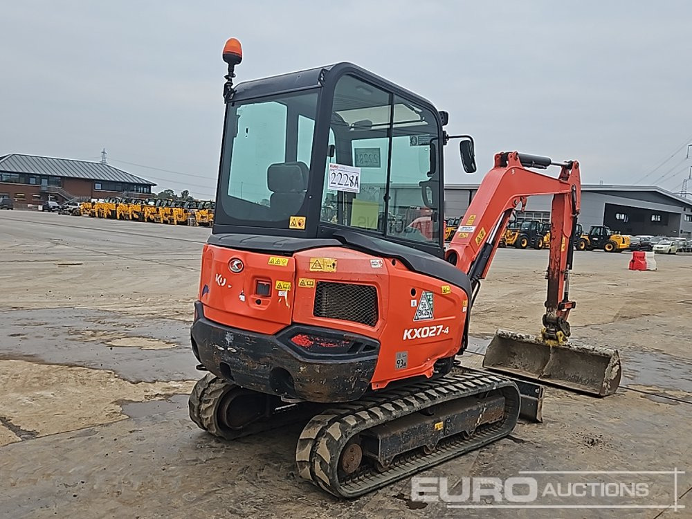 2017 Kubota KX027-4 - Mini excavator: picture 5 2017 Kubota KX027-4 - Mini excavator: picture 5