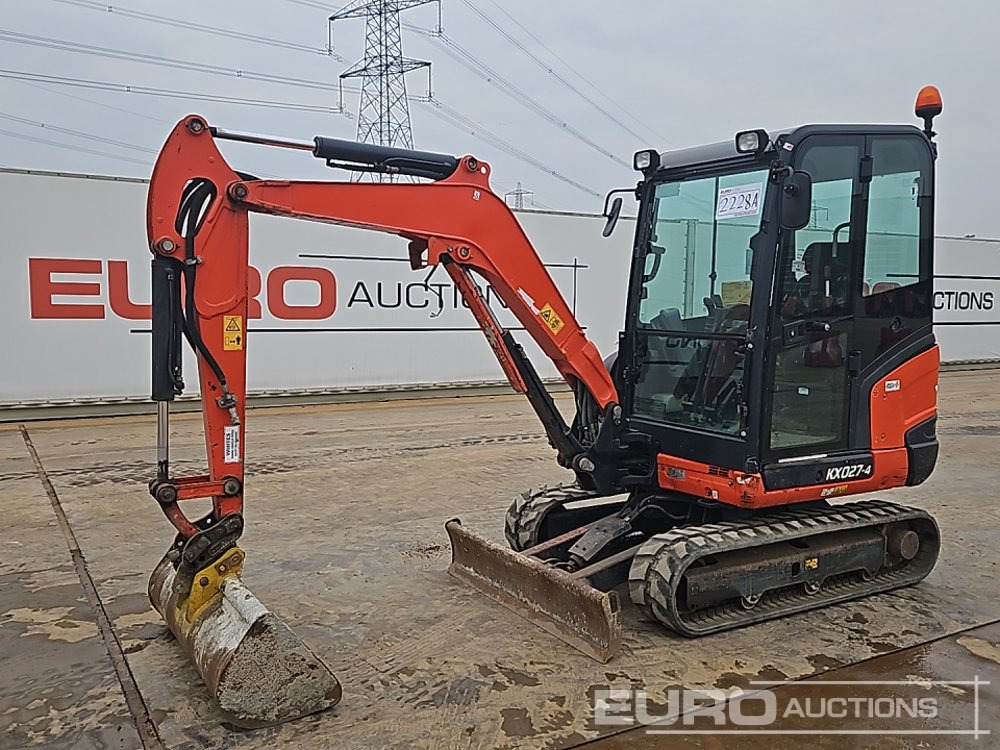 2017 Kubota KX027-4 - Mini excavator: picture 1 2017 Kubota KX027-4 - Mini excavator: picture 1