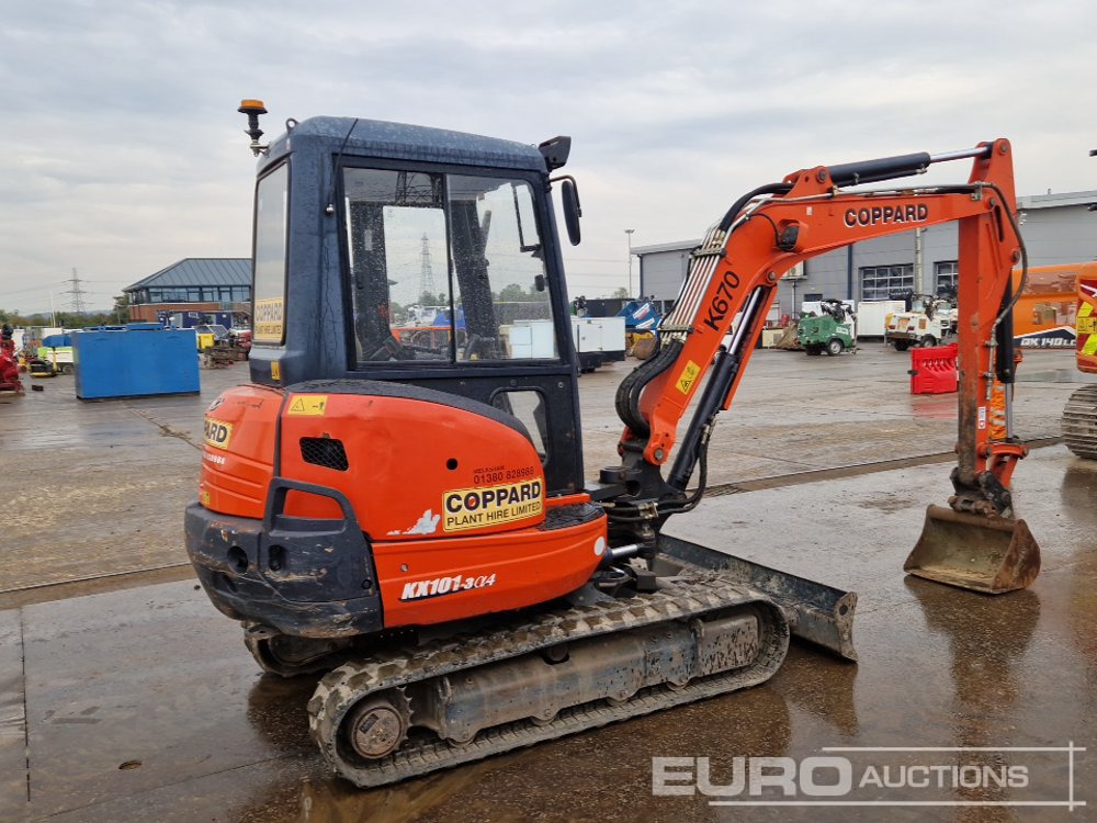 2017 Kubota KX101-3A4 - Mini excavator: picture 5 2017 Kubota KX101-3A4 - Mini excavator: picture 5