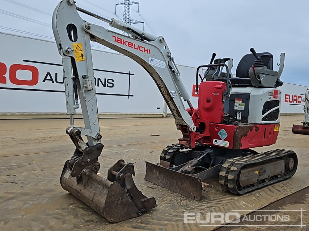 2017 Takeuchi TB210R - Mini excavator: picture 1 2017 Takeuchi TB210R - Mini excavator: picture 1
