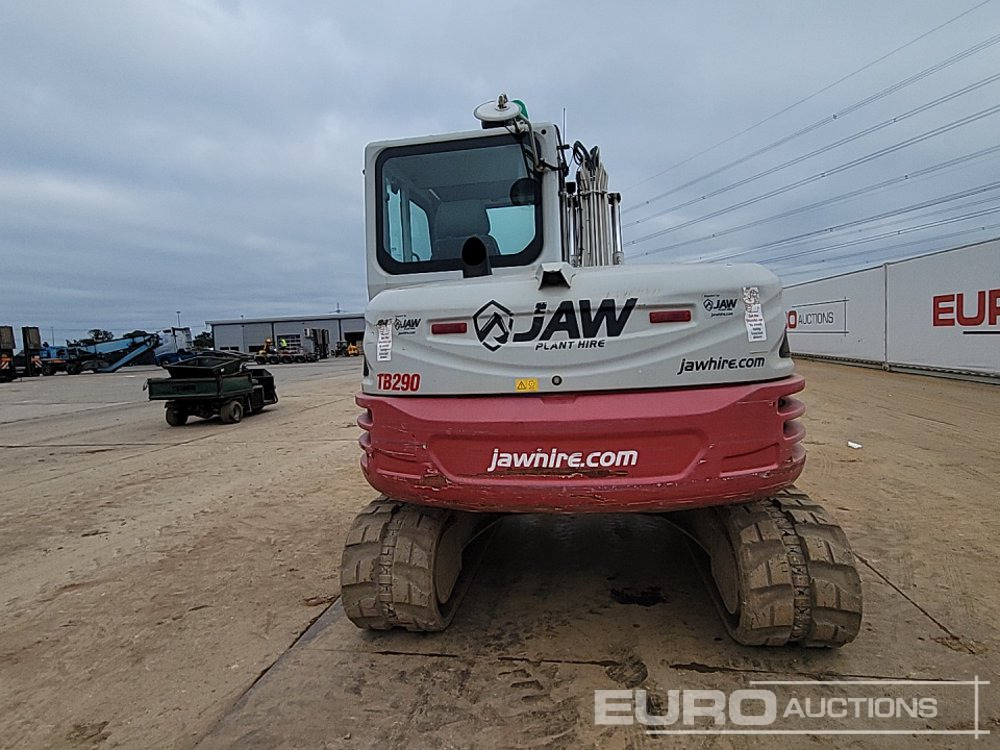 2017 Takeuchi TB290 - Mini excavator: picture 4 2017 Takeuchi TB290 - Mini excavator: picture 4