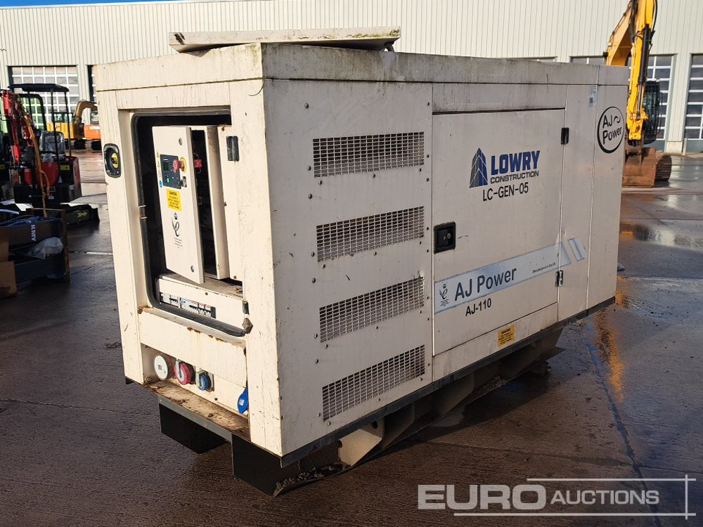 2018 AJ Power 110Kva Diesel Generator, Perkins Engine - Generator set: picture 3 2018 AJ Power 110Kva Diesel Generator, Perkins Engine - Generator set: picture 3
