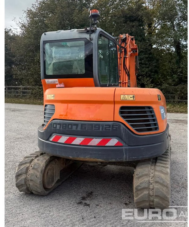 2018 Doosan DX63-3 - Mini excavator: picture 3 2018 Doosan DX63-3 - Mini excavator: picture 3