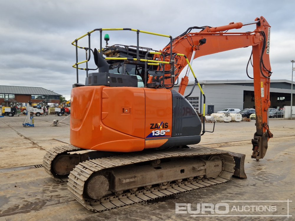 2018 Hitachi ZX135US-6 - Crawler excavator: picture 5 2018 Hitachi ZX135US-6 - Crawler excavator: picture 5