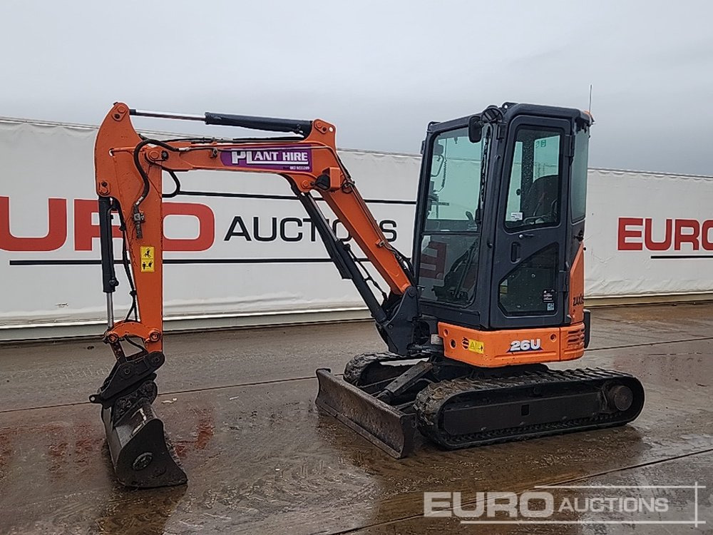 2018 Hitachi ZX26U-5A CR - Mini excavator: picture 1 2018 Hitachi ZX26U-5A CR - Mini excavator: picture 1