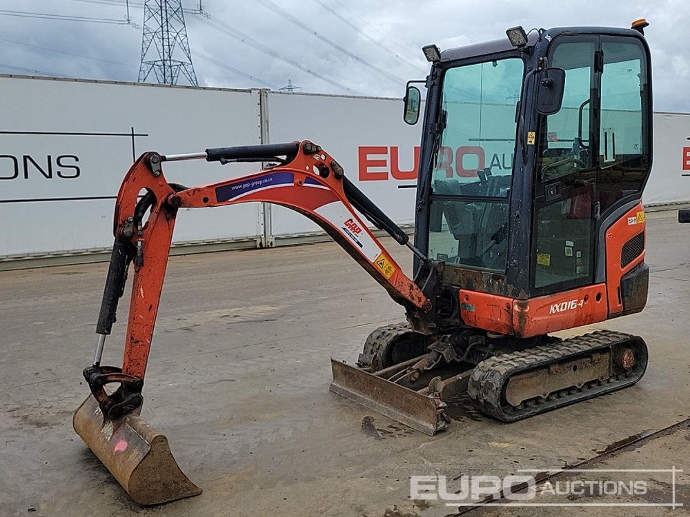 2018 Kubota KX016-4 - Mini excavator: picture 1 2018 Kubota KX016-4 - Mini excavator: picture 1
