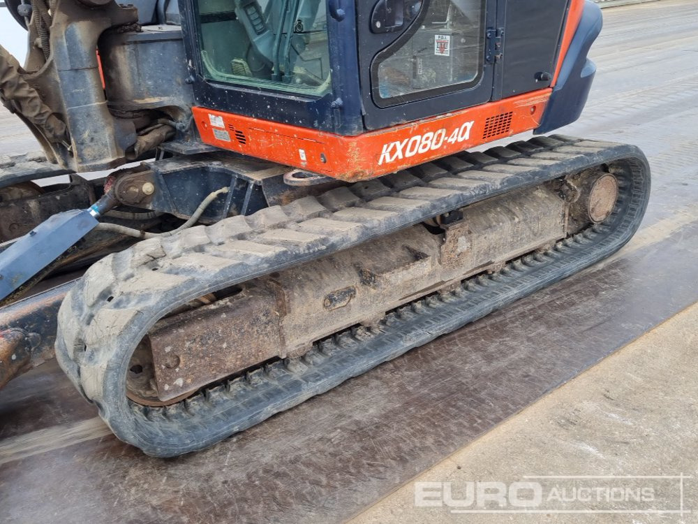 Mini excavator 2018 Kubota KX080-4A: picture 10