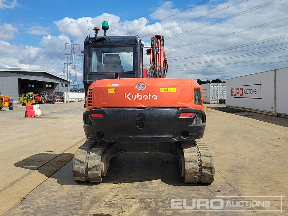 2018 Kubota KX080-4A - Mini excavator: picture 4 2018 Kubota KX080-4A - Mini excavator: picture 4