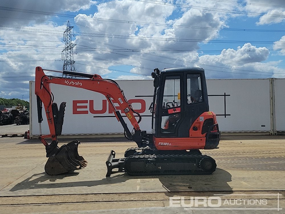 2018 Kubota KX101-3A4 - Mini excavator: picture 2 2018 Kubota KX101-3A4 - Mini excavator: picture 2