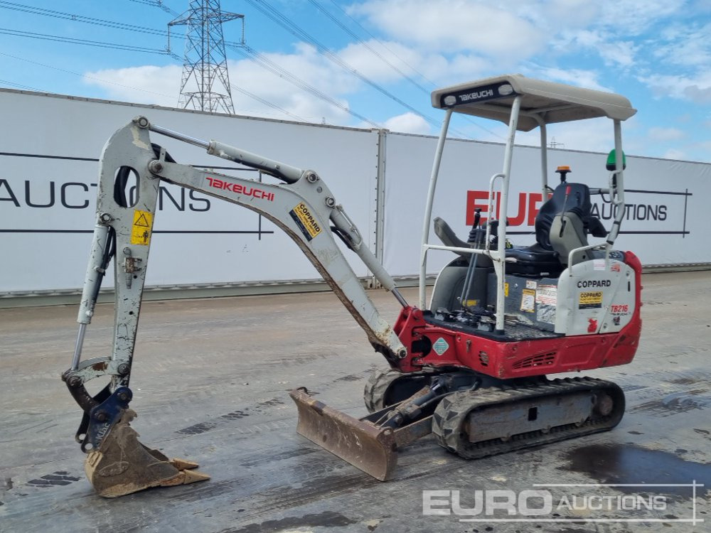 2018 Takeuchi TB216 - Mini excavator: picture 1 2018 Takeuchi TB216 - Mini excavator: picture 1