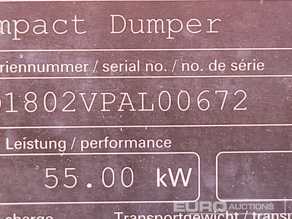 Mini dumper 2018 Wacker Neuson DW90: picture 35 Mini dumper 2018 Wacker Neuson DW90: picture 35