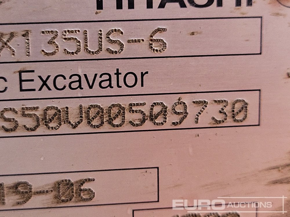 Crawler excavator 2019 Hitachi ZX135US-6: picture 50