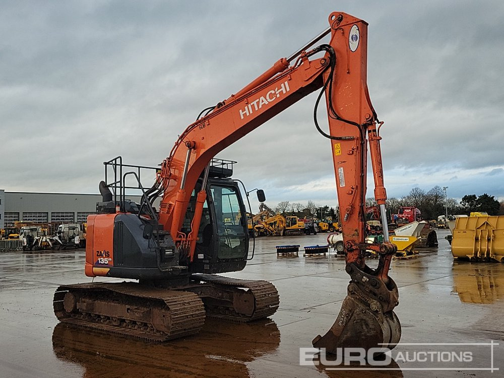 Crawler excavator 2019 Hitachi ZX135US-6: picture 7