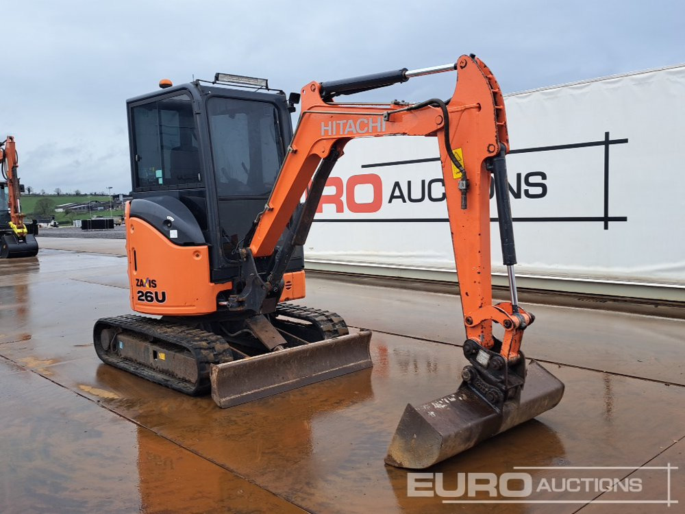 Mini excavator 2019 Hitachi ZX26U-5A CR: picture 7