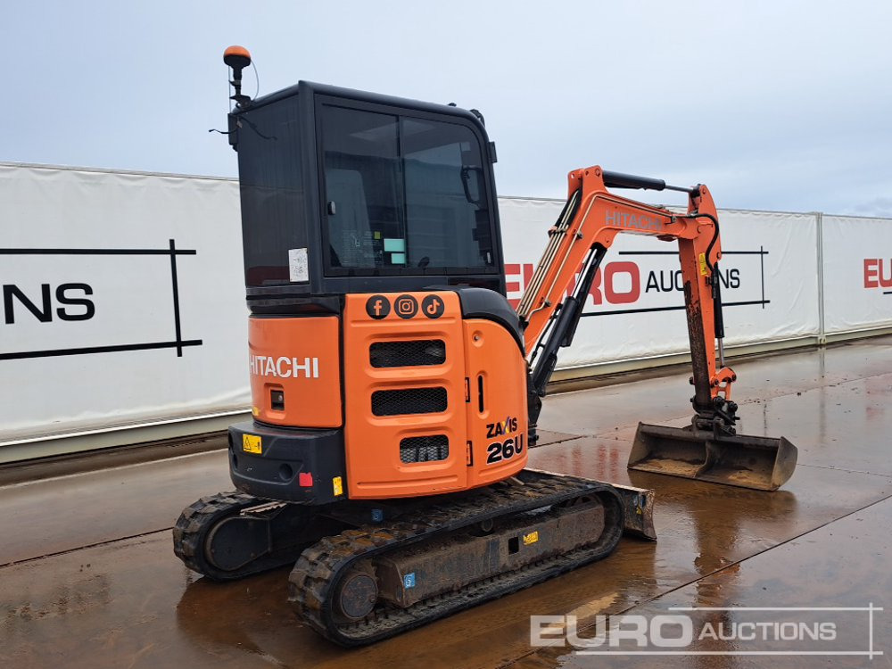 2019 Hitachi ZX26U-5A CR - Mini excavator: picture 5 2019 Hitachi ZX26U-5A CR - Mini excavator: picture 5