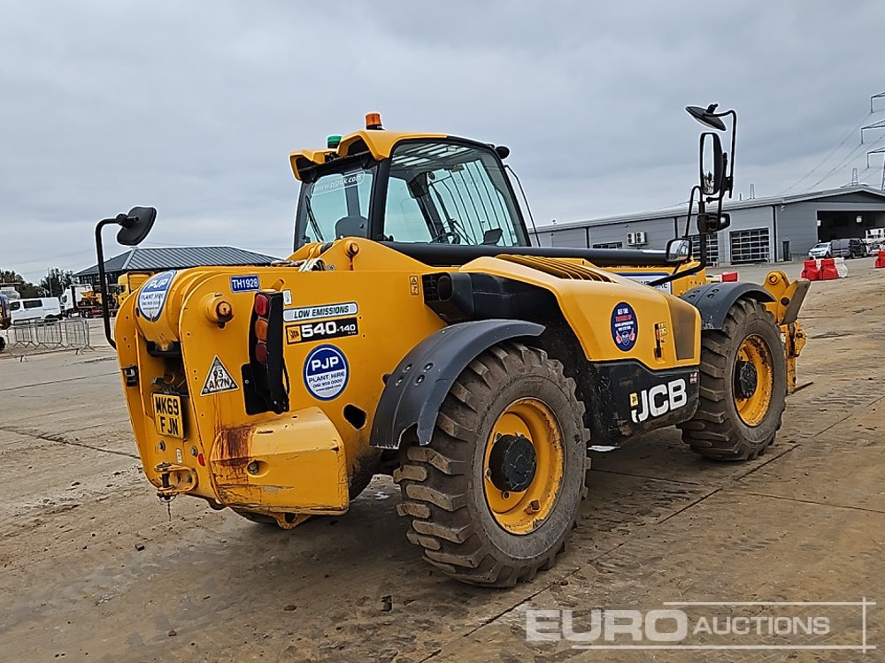 2019 JCB 540-140 Hi Viz - Telescopic handler: picture 5 2019 JCB 540-140 Hi Viz - Telescopic handler: picture 5